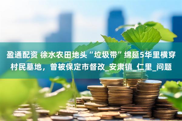 盈通配资 徐水农田地头“垃圾带”绵延5华里横穿村民墓地，曾被保定市督改_安肃镇_仁里_问题