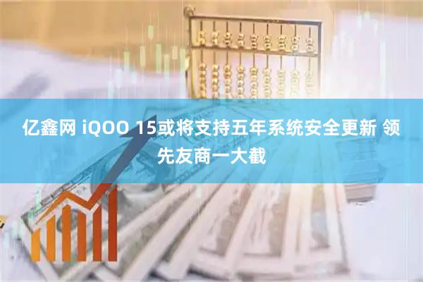 亿鑫网 iQOO 15或将支持五年系统安全更新 领先友商一大截